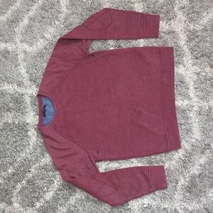 Banana Republic M burgundy Crew neck sweatshirt vintage look